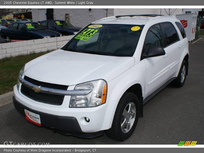 Summit White / Light Gray 2005 Chevrolet Equinox LT AWD
