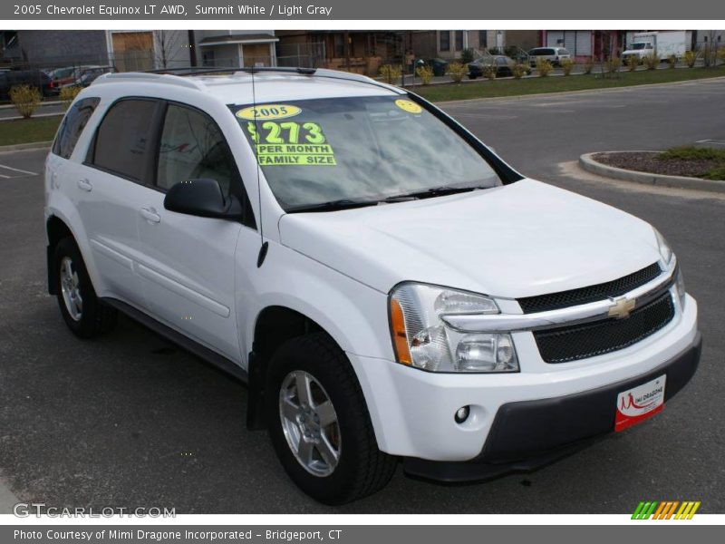 Summit White / Light Gray 2005 Chevrolet Equinox LT AWD