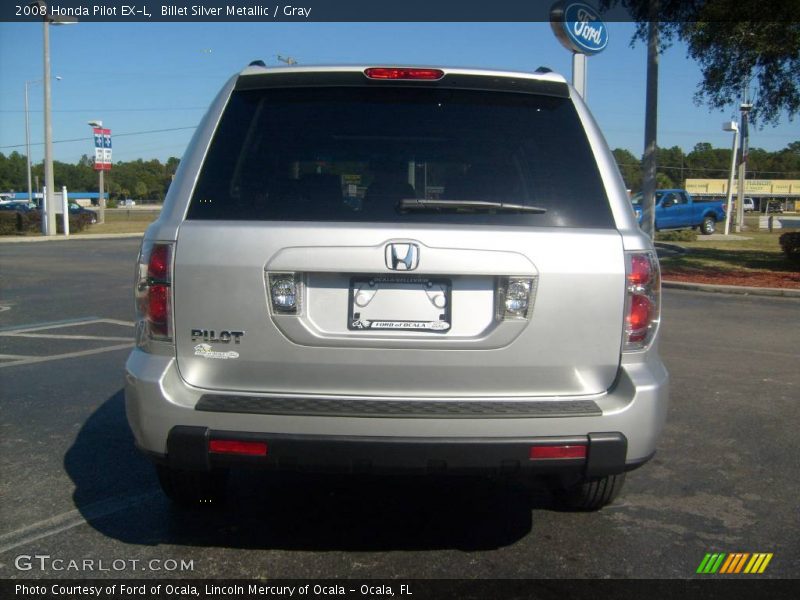 Billet Silver Metallic / Gray 2008 Honda Pilot EX-L
