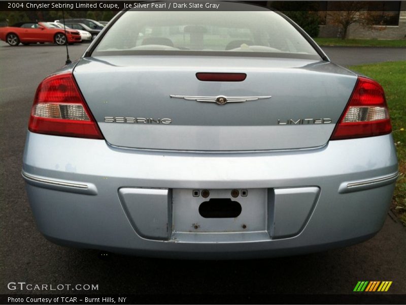 Ice Silver Pearl / Dark Slate Gray 2004 Chrysler Sebring Limited Coupe