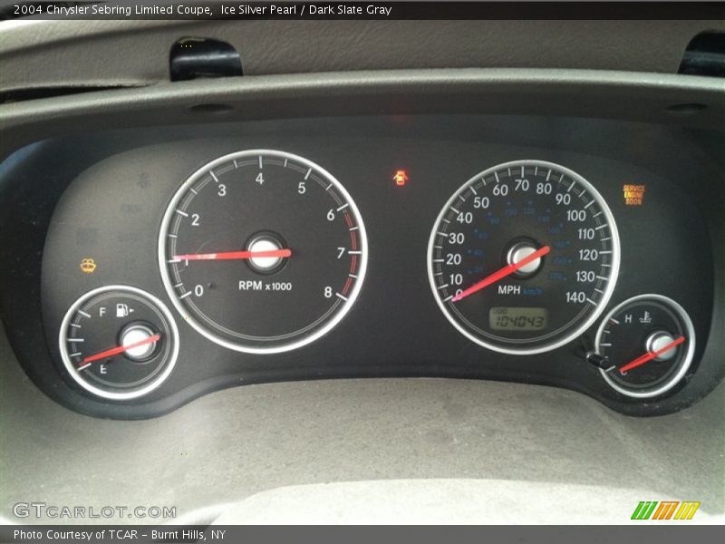  2004 Sebring Limited Coupe Limited Coupe Gauges