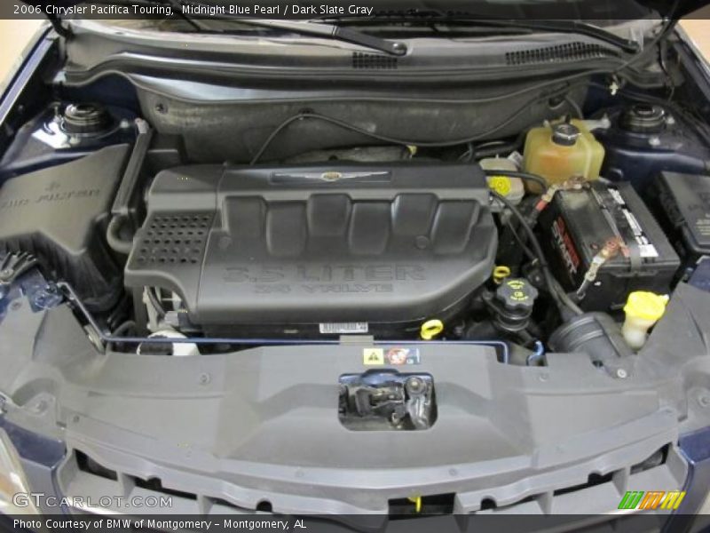 Midnight Blue Pearl / Dark Slate Gray 2006 Chrysler Pacifica Touring