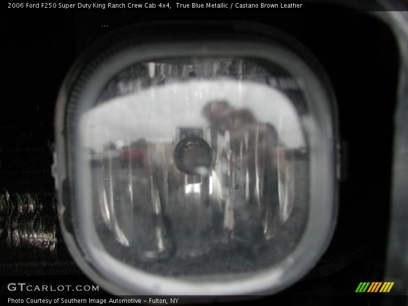 True Blue Metallic / Castano Brown Leather 2006 Ford F250 Super Duty King Ranch Crew Cab 4x4