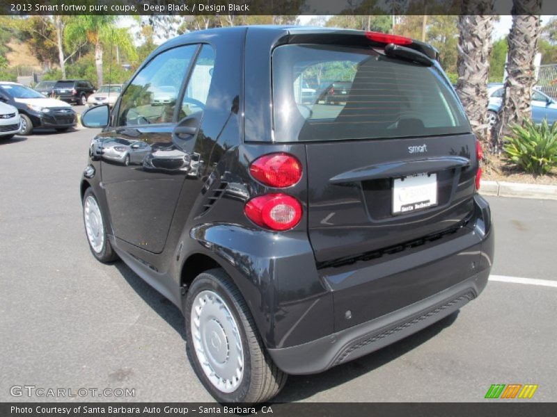 Deep Black / Design Black 2013 Smart fortwo pure coupe
