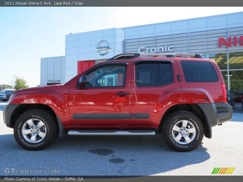 Lava Red / Gray 2011 Nissan Xterra S 4x4