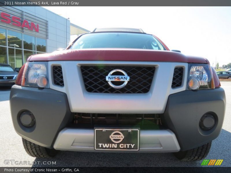 Lava Red / Gray 2011 Nissan Xterra S 4x4