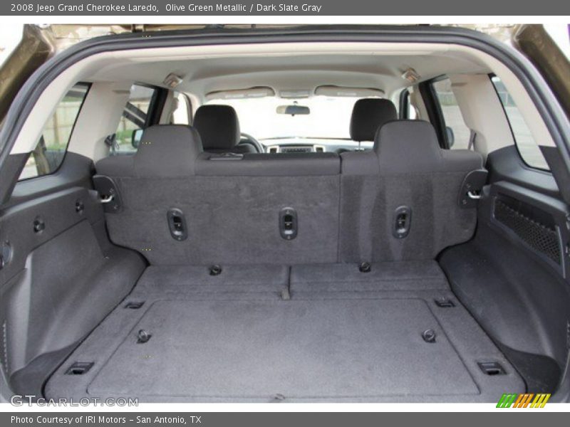 Olive Green Metallic / Dark Slate Gray 2008 Jeep Grand Cherokee Laredo