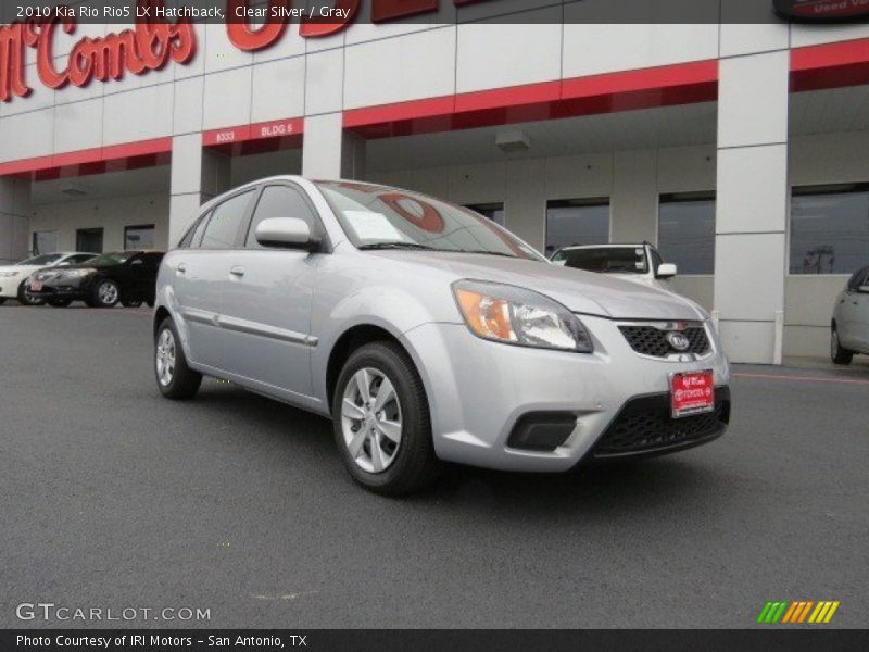 Clear Silver / Gray 2010 Kia Rio Rio5 LX Hatchback