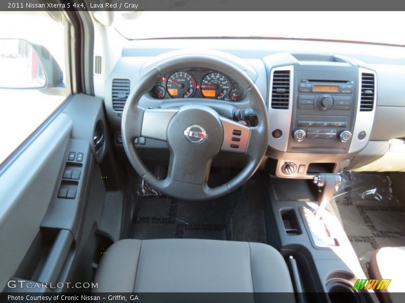 Lava Red / Gray 2011 Nissan Xterra S 4x4