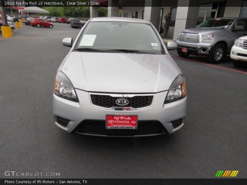 Clear Silver / Gray 2010 Kia Rio Rio5 LX Hatchback