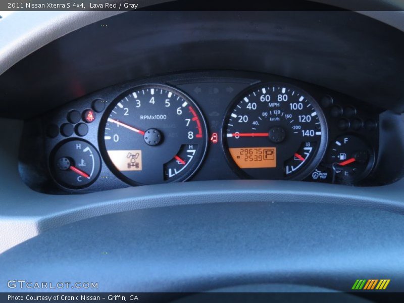 Lava Red / Gray 2011 Nissan Xterra S 4x4