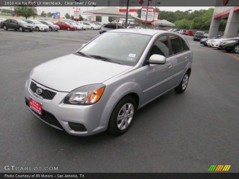 Clear Silver / Gray 2010 Kia Rio Rio5 LX Hatchback