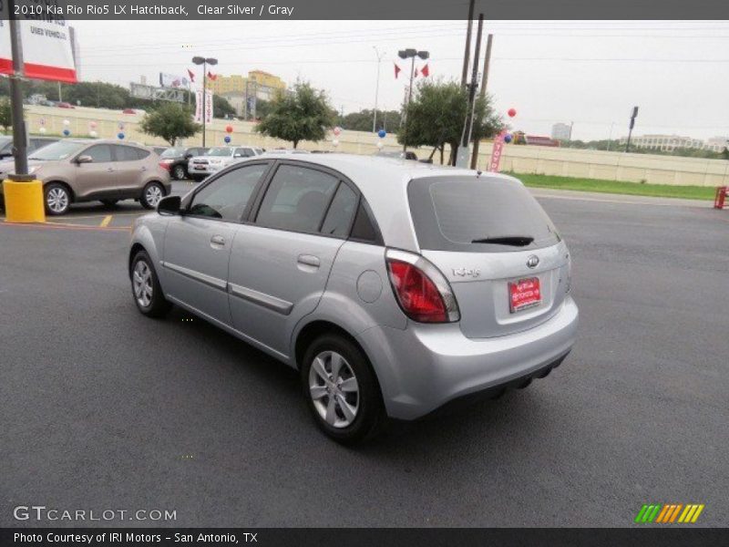 Clear Silver / Gray 2010 Kia Rio Rio5 LX Hatchback