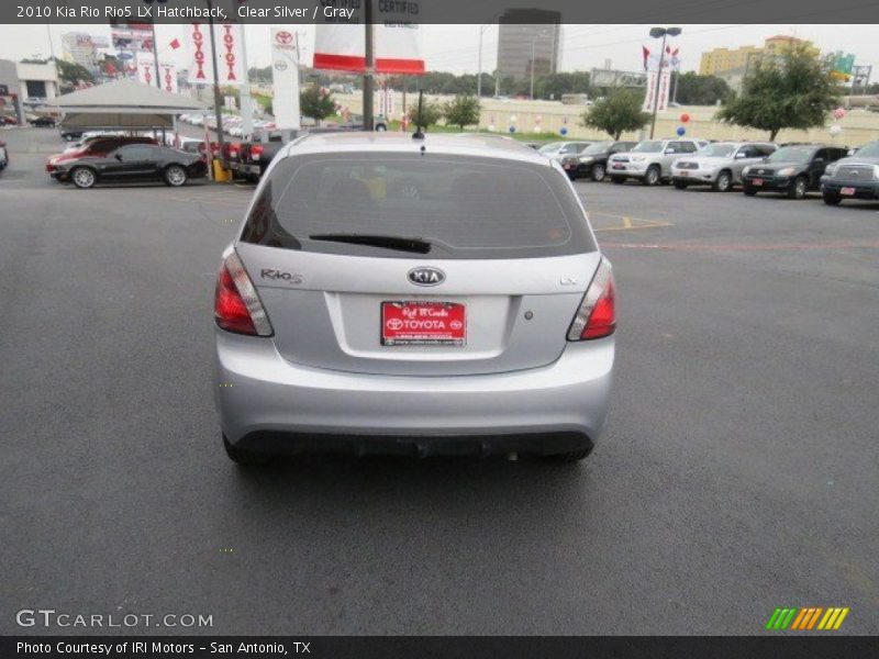 Clear Silver / Gray 2010 Kia Rio Rio5 LX Hatchback