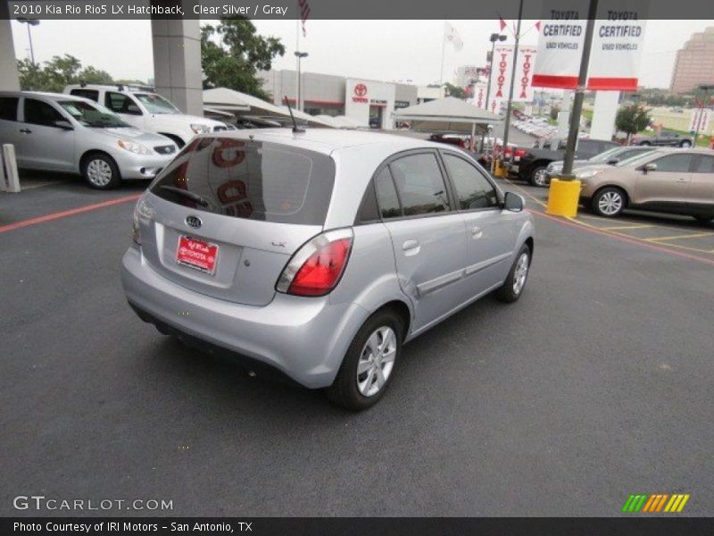 Clear Silver / Gray 2010 Kia Rio Rio5 LX Hatchback