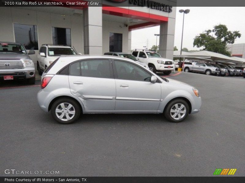 Clear Silver / Gray 2010 Kia Rio Rio5 LX Hatchback