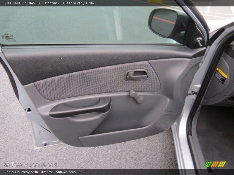 Clear Silver / Gray 2010 Kia Rio Rio5 LX Hatchback