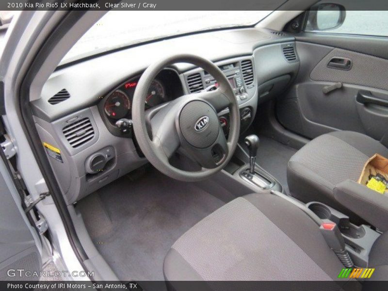 Gray Interior - 2010 Rio Rio5 LX Hatchback 