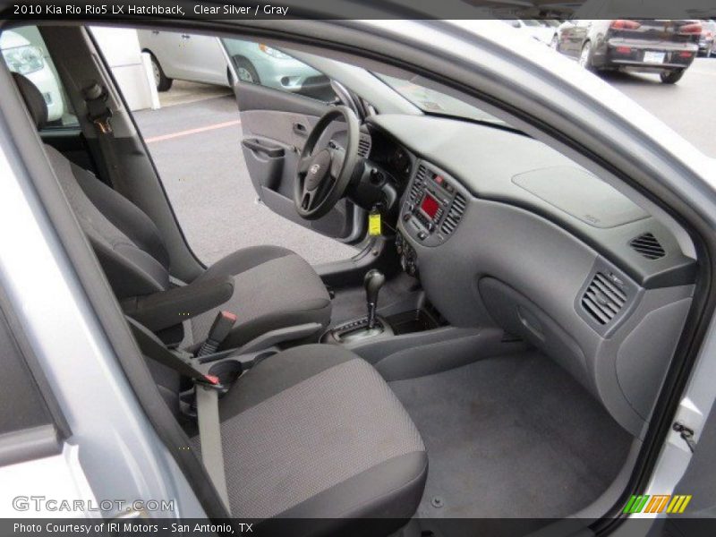 Clear Silver / Gray 2010 Kia Rio Rio5 LX Hatchback