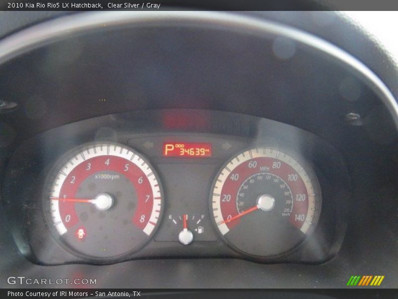 Clear Silver / Gray 2010 Kia Rio Rio5 LX Hatchback