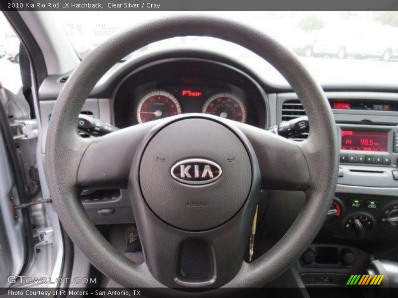 Clear Silver / Gray 2010 Kia Rio Rio5 LX Hatchback