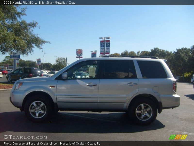 Billet Silver Metallic / Gray 2008 Honda Pilot EX-L