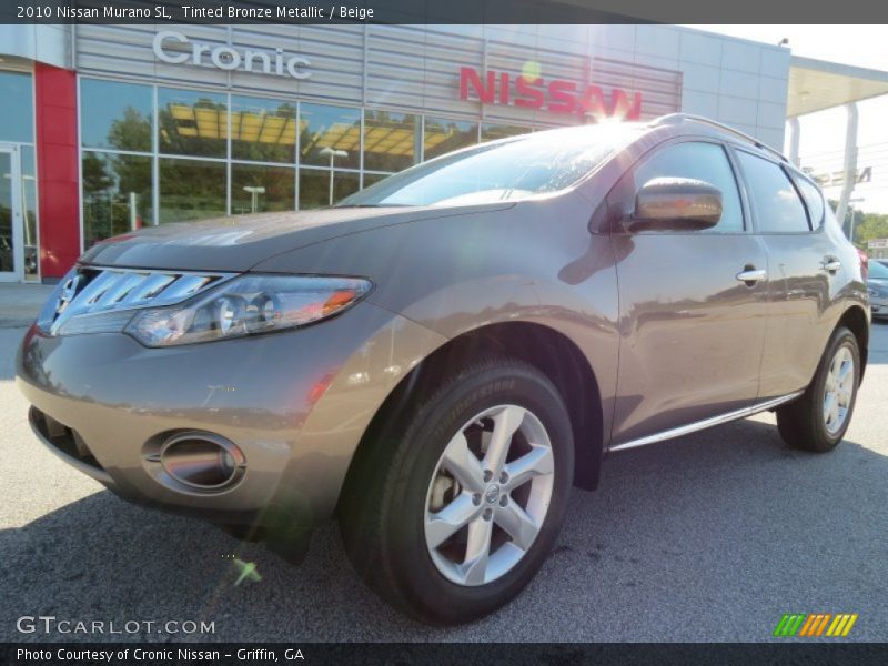 Tinted Bronze Metallic / Beige 2010 Nissan Murano SL