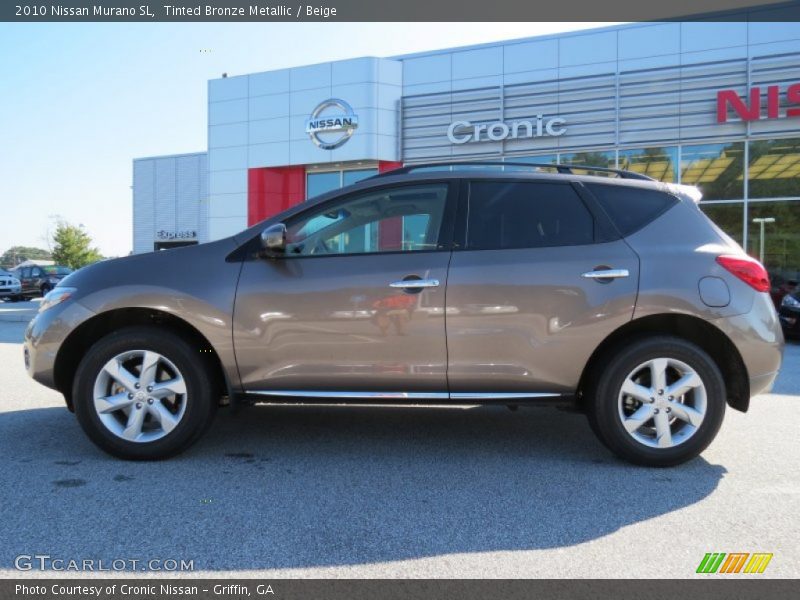 Tinted Bronze Metallic / Beige 2010 Nissan Murano SL