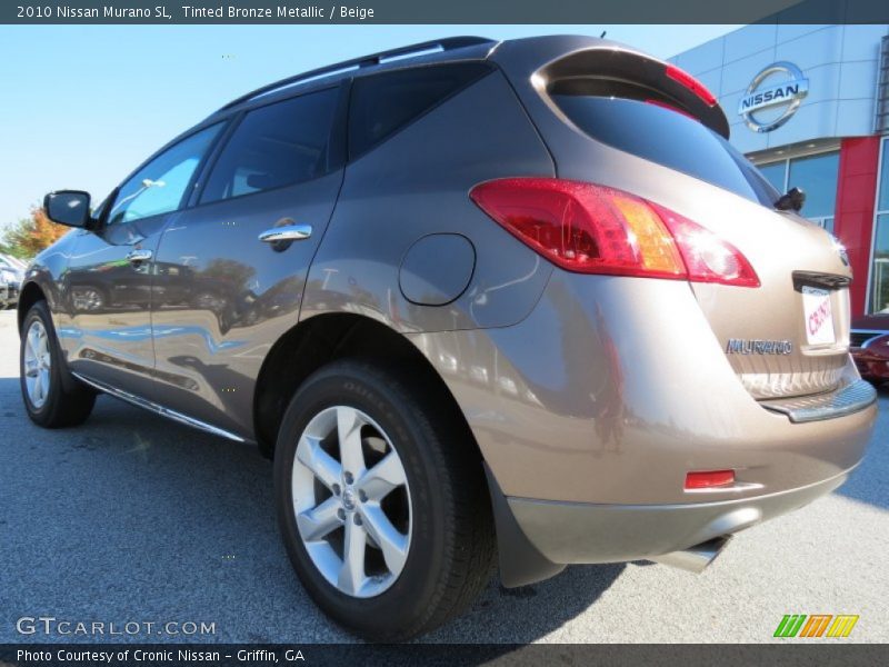 Tinted Bronze Metallic / Beige 2010 Nissan Murano SL