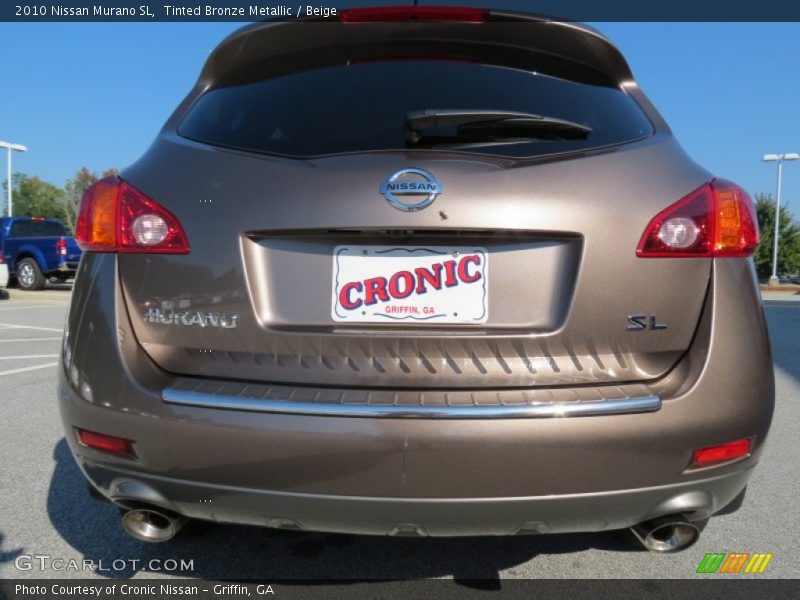Tinted Bronze Metallic / Beige 2010 Nissan Murano SL