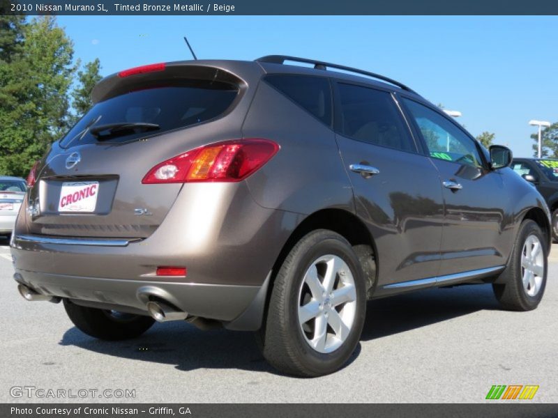 Tinted Bronze Metallic / Beige 2010 Nissan Murano SL