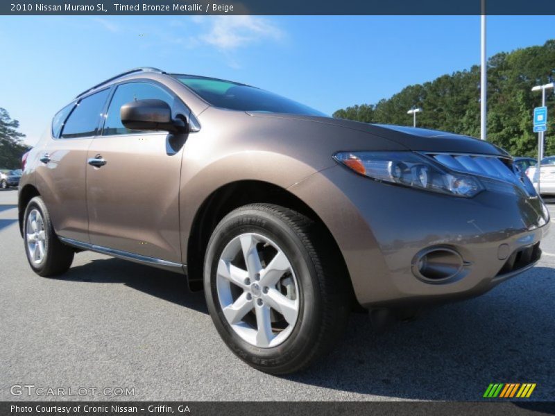 Tinted Bronze Metallic / Beige 2010 Nissan Murano SL
