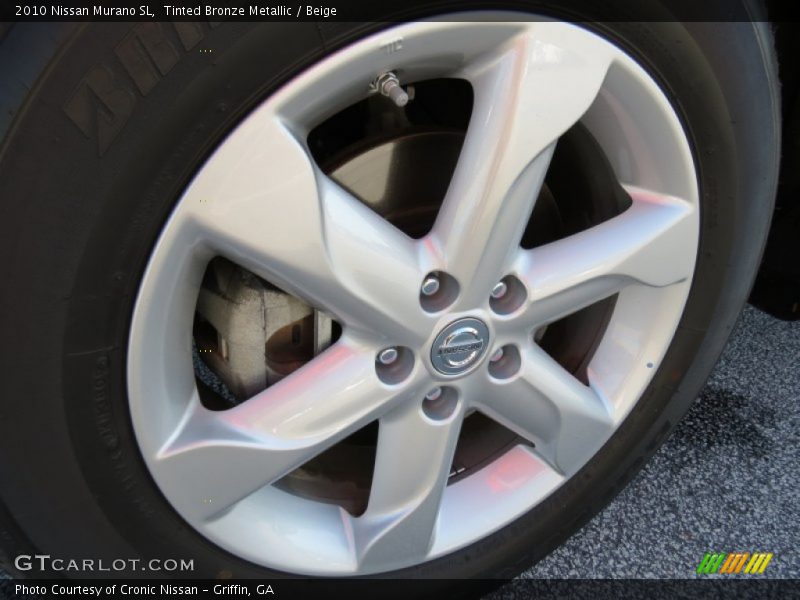 Tinted Bronze Metallic / Beige 2010 Nissan Murano SL