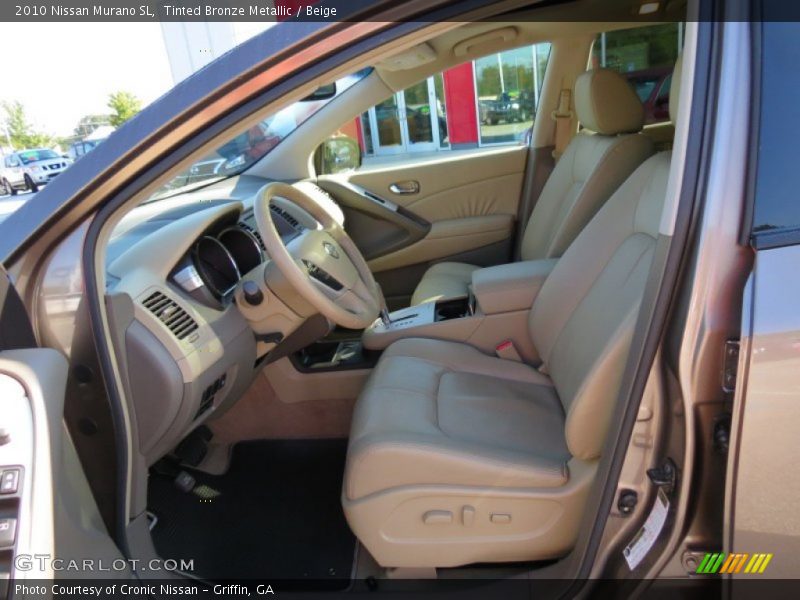 Tinted Bronze Metallic / Beige 2010 Nissan Murano SL