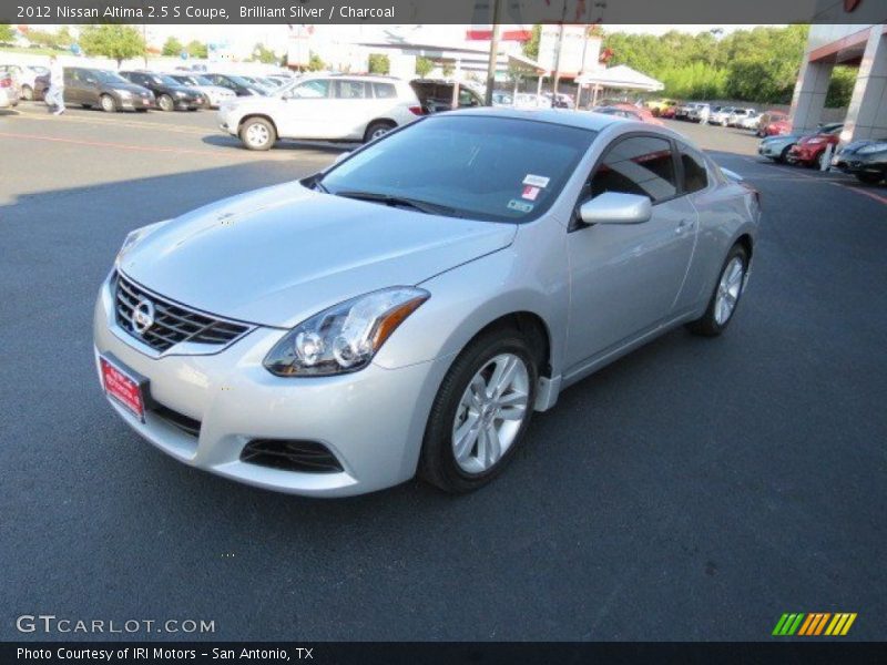 Brilliant Silver / Charcoal 2012 Nissan Altima 2.5 S Coupe