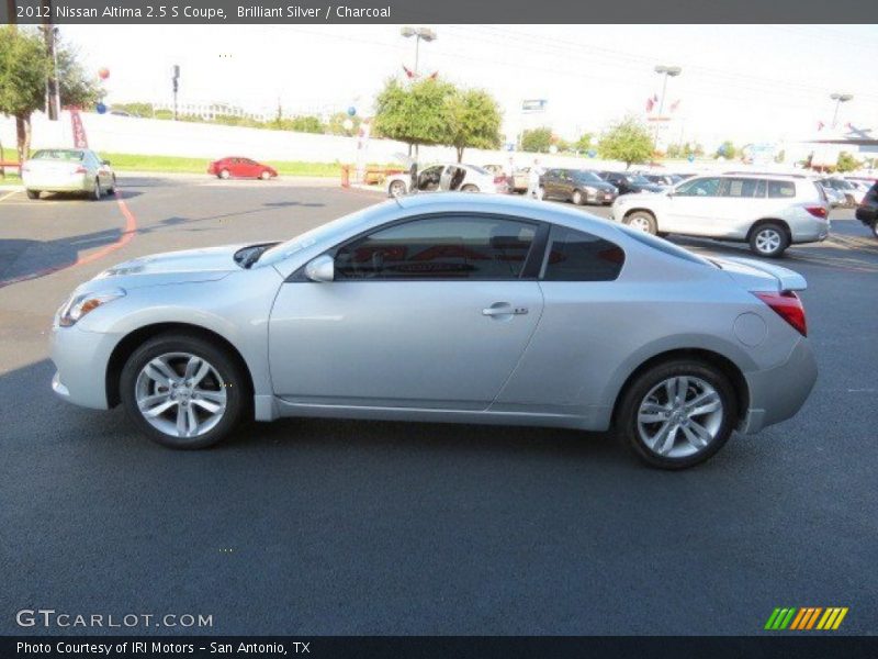 Brilliant Silver / Charcoal 2012 Nissan Altima 2.5 S Coupe