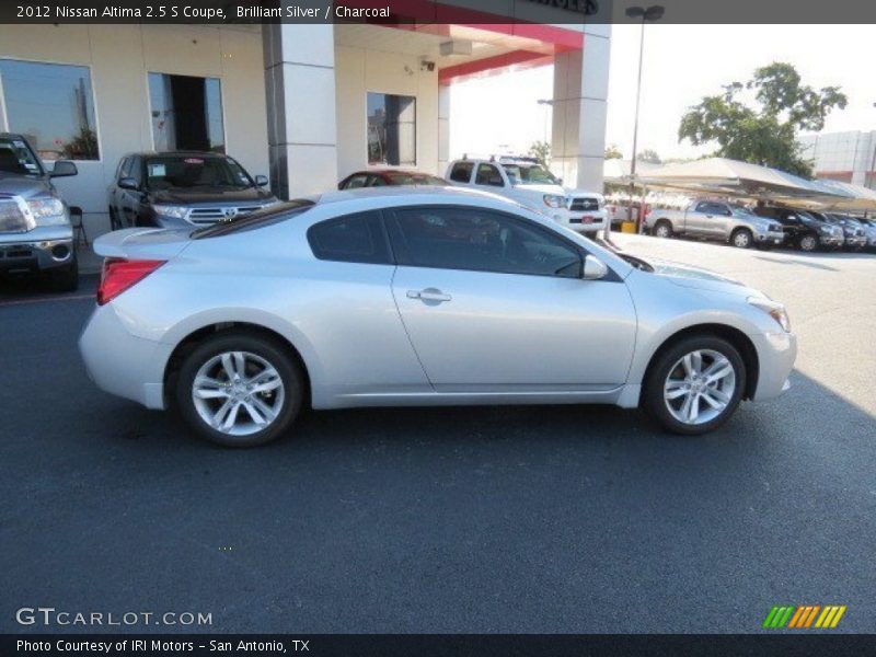 Brilliant Silver / Charcoal 2012 Nissan Altima 2.5 S Coupe