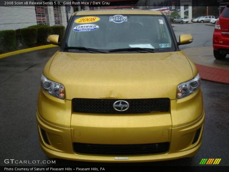 Gold Rush Mica / Dark Gray 2008 Scion xB Release Series 5.0
