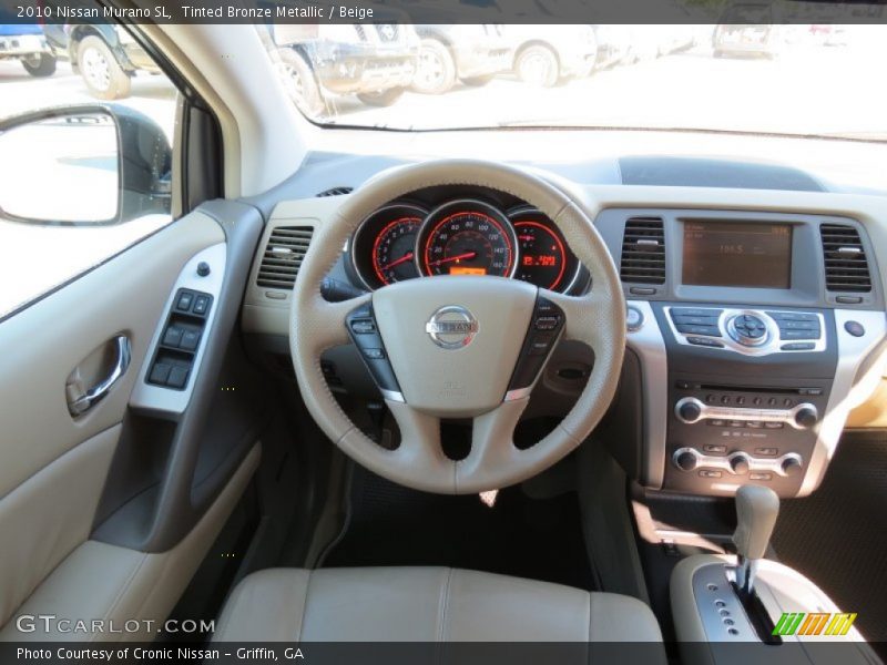 Tinted Bronze Metallic / Beige 2010 Nissan Murano SL