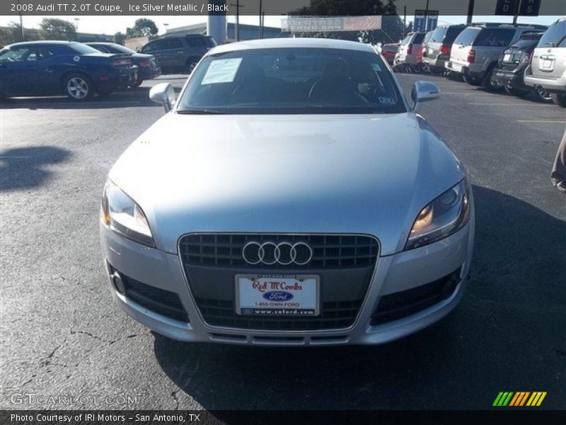 Ice Silver Metallic / Black 2008 Audi TT 2.0T Coupe