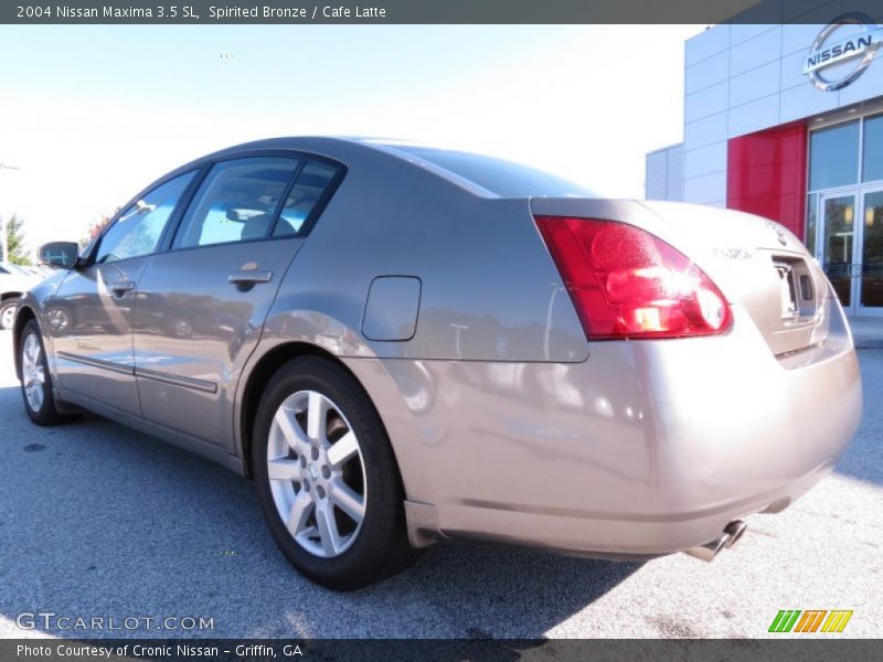 Spirited Bronze / Cafe Latte 2004 Nissan Maxima 3.5 SL