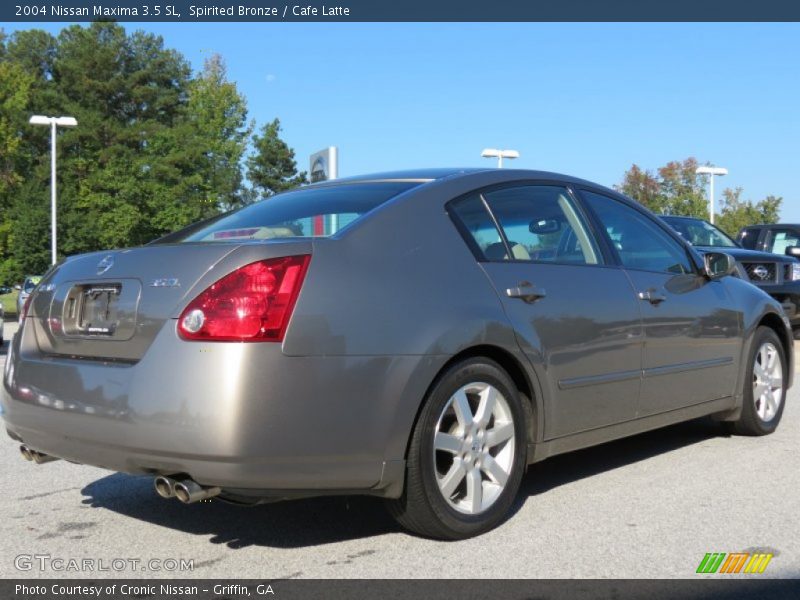 Spirited Bronze / Cafe Latte 2004 Nissan Maxima 3.5 SL