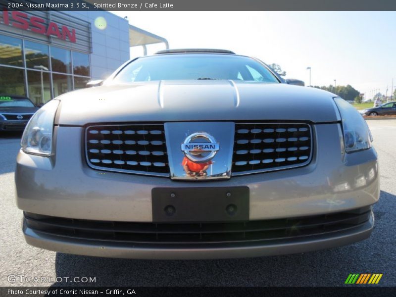 Spirited Bronze / Cafe Latte 2004 Nissan Maxima 3.5 SL
