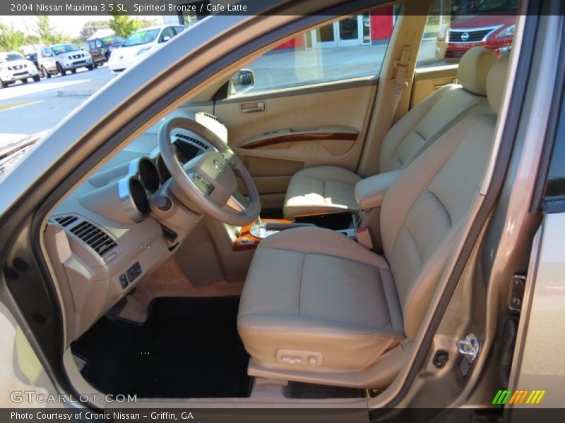 Spirited Bronze / Cafe Latte 2004 Nissan Maxima 3.5 SL