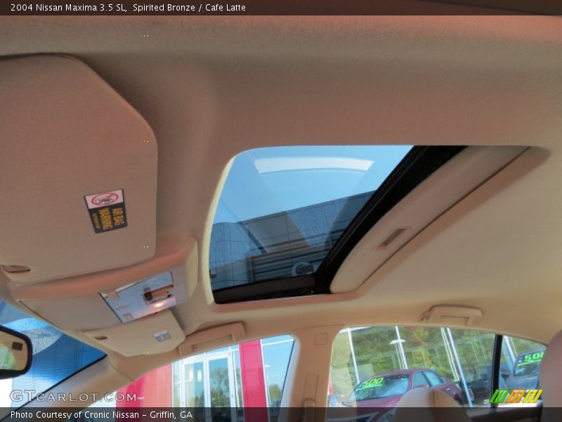 Spirited Bronze / Cafe Latte 2004 Nissan Maxima 3.5 SL