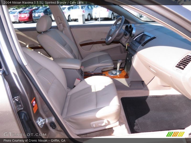 Spirited Bronze / Cafe Latte 2004 Nissan Maxima 3.5 SL
