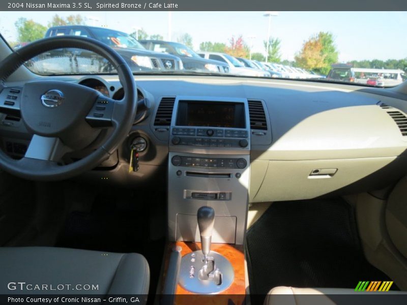 Spirited Bronze / Cafe Latte 2004 Nissan Maxima 3.5 SL