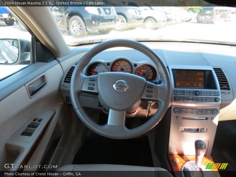 Spirited Bronze / Cafe Latte 2004 Nissan Maxima 3.5 SL