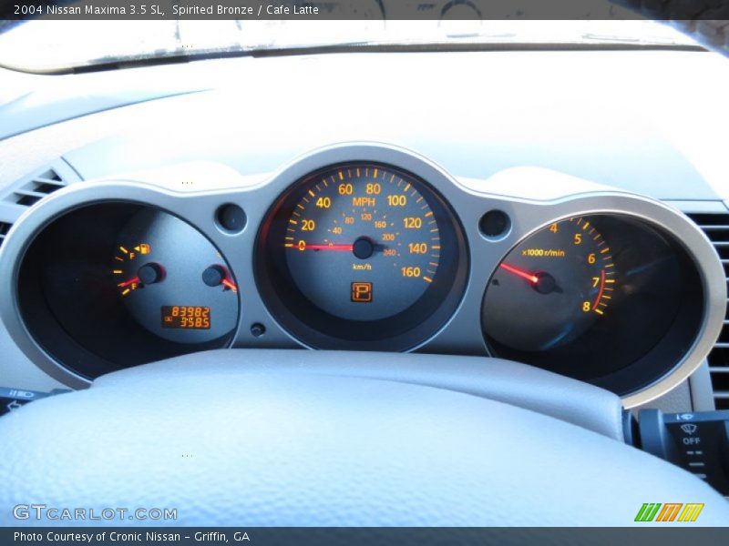 Spirited Bronze / Cafe Latte 2004 Nissan Maxima 3.5 SL