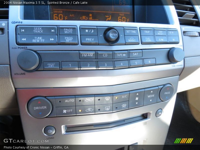 Spirited Bronze / Cafe Latte 2004 Nissan Maxima 3.5 SL